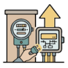 Aumento de carga eléctrica